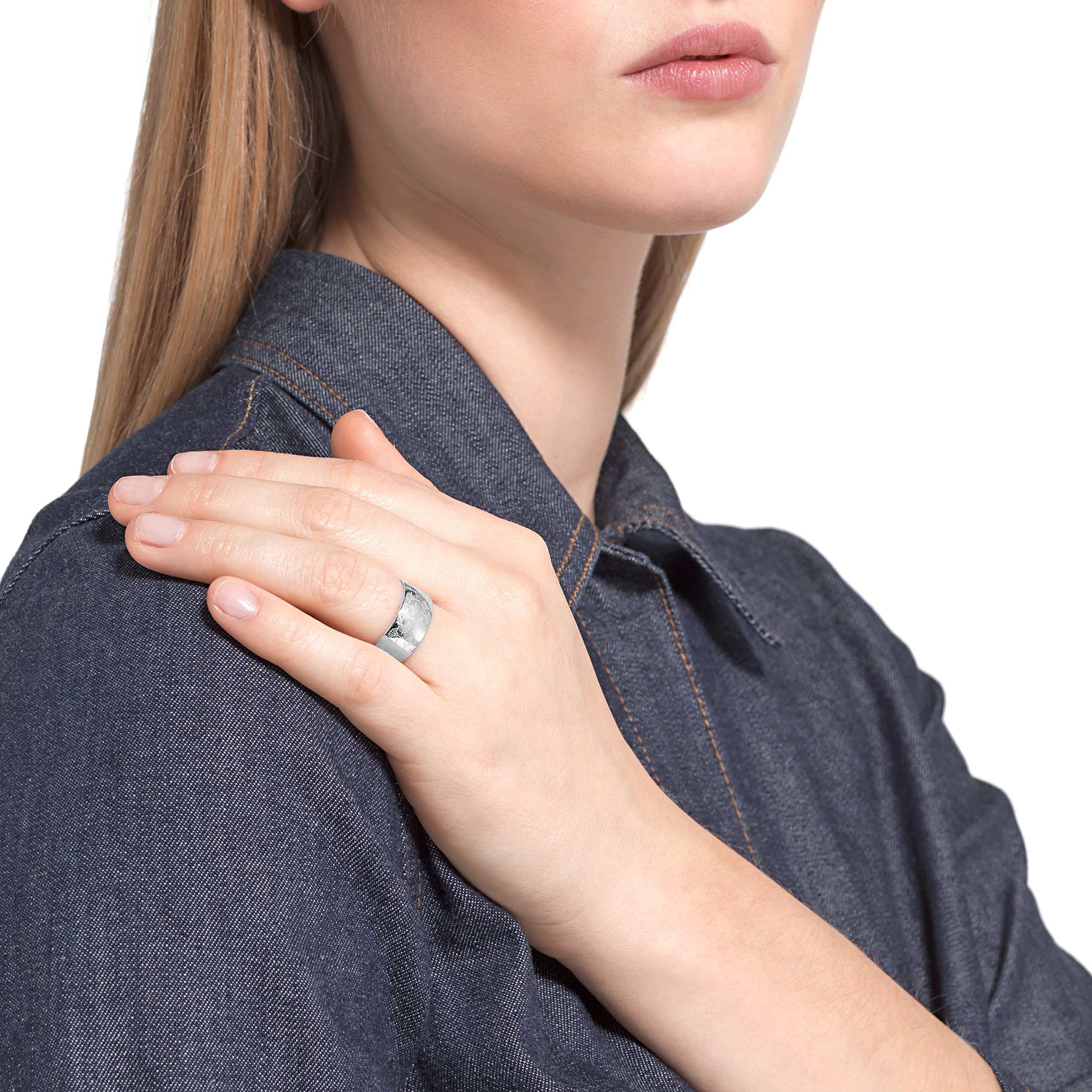 JOOP! Ring Edelstahl Damen Ringe, Kommt in Schmuck Geschenk Box