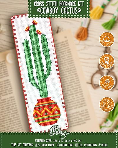 Miniatura 22 de Povitrulya Kit de punto de cruz contado, kits de bricolaje para adultos o niños, divertido marcador de bordado - Fácil de usar - Colección de Llamour