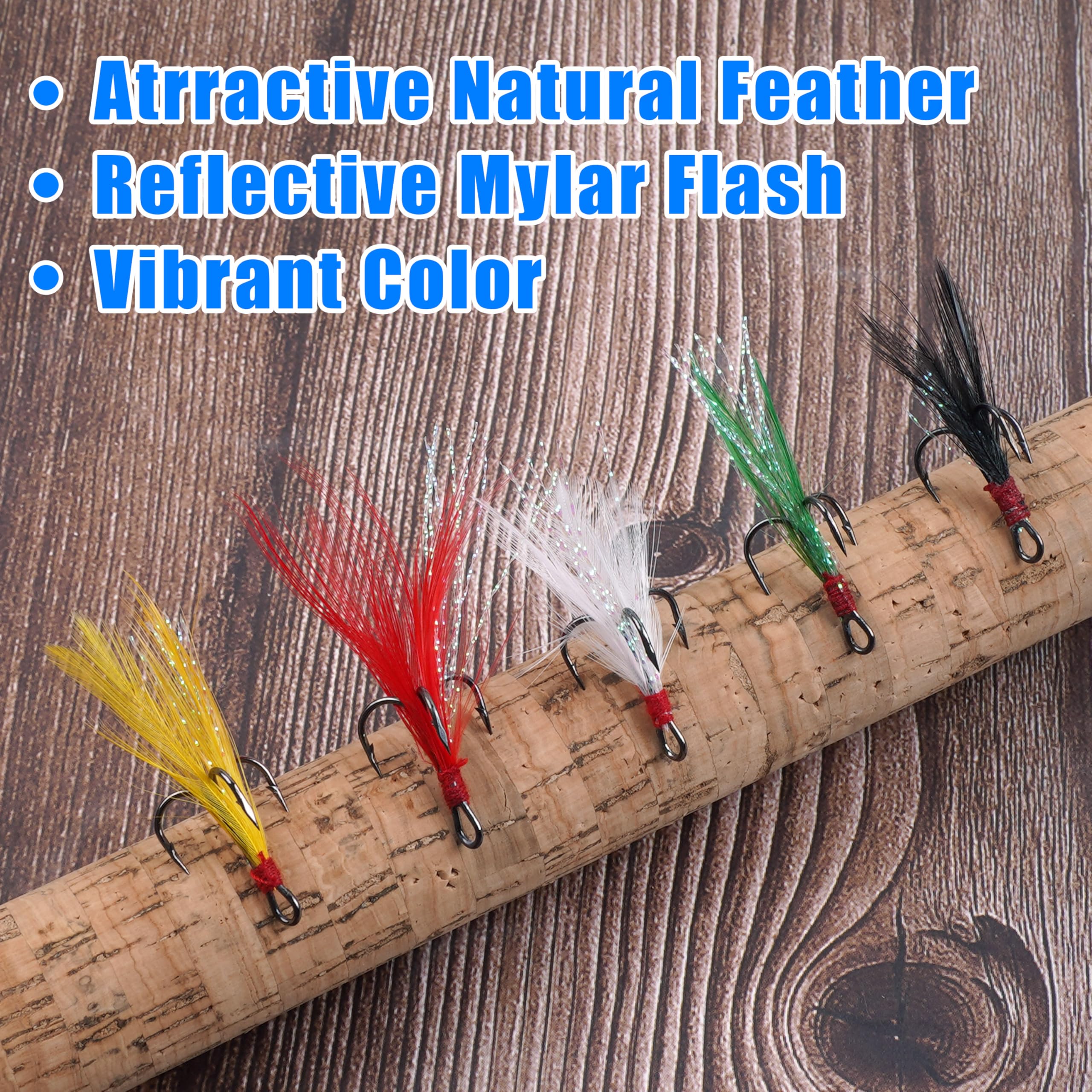 brad's fishing hooks Brad's Hand Tied Leaders- Egg Loop Rig
