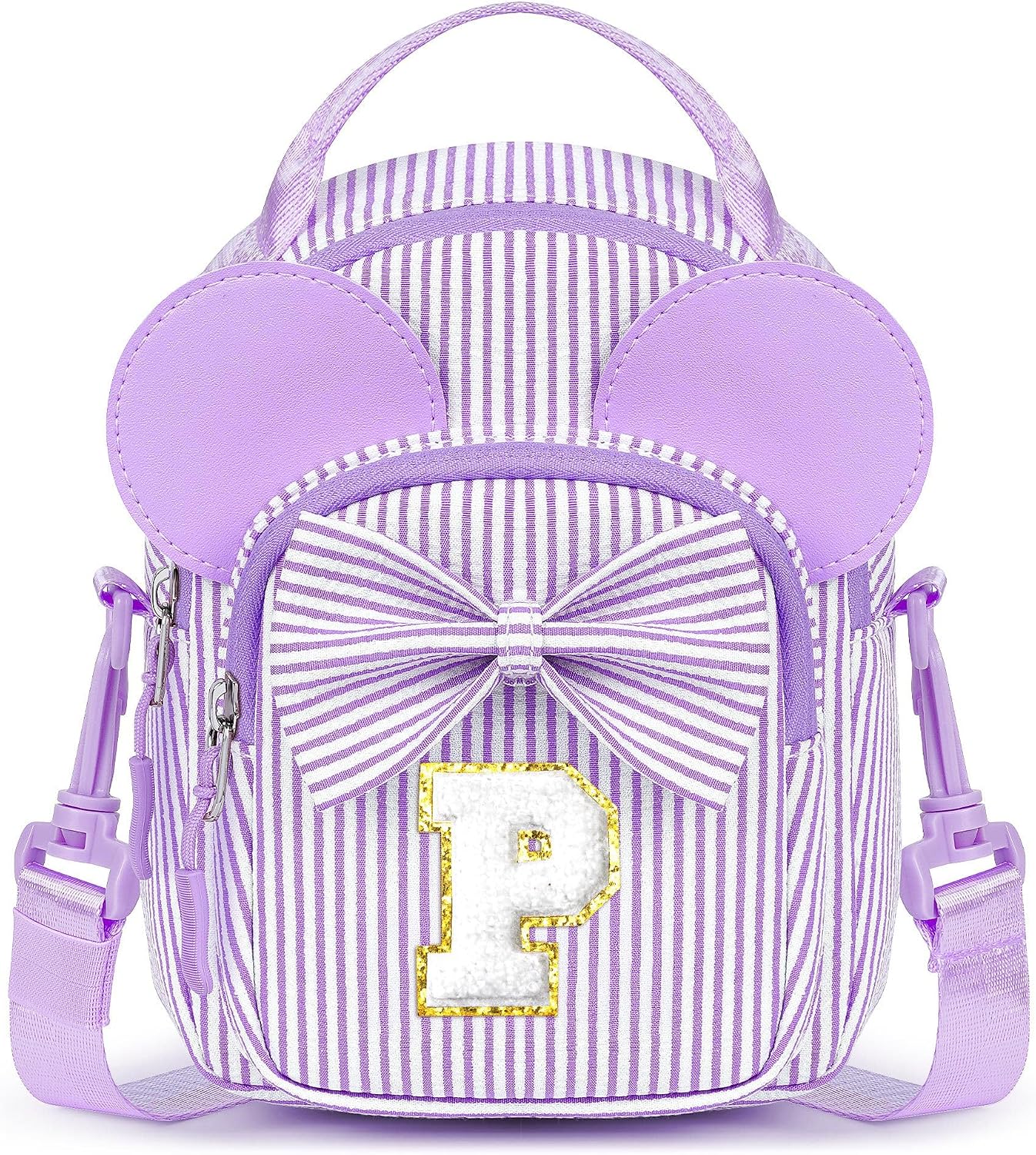 Girls Kids Birthday Gifts Girl Toddler Purse Crossbody Bag, Purple P