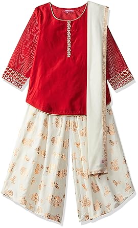 Biba Girls Girls Cotton Salwar Suit Set