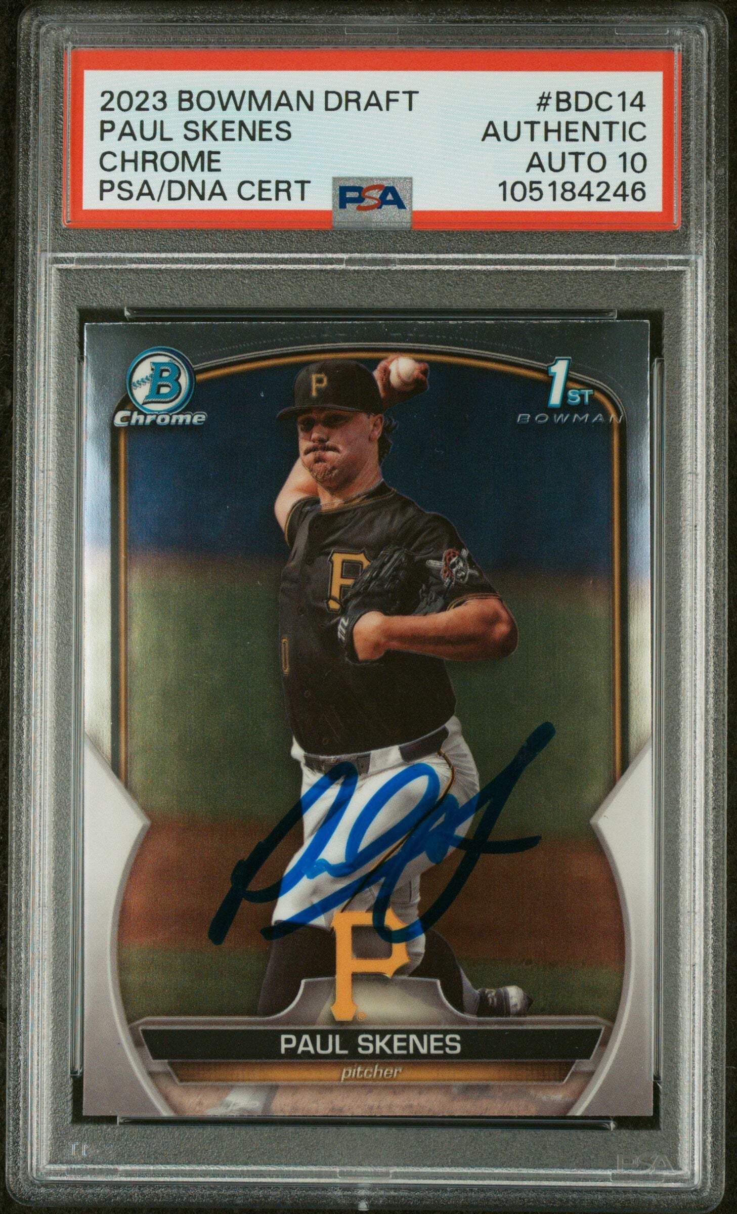 Amazon.com: Graded 2023 Topps Bowman Draft Paul Skenes #BDC14 