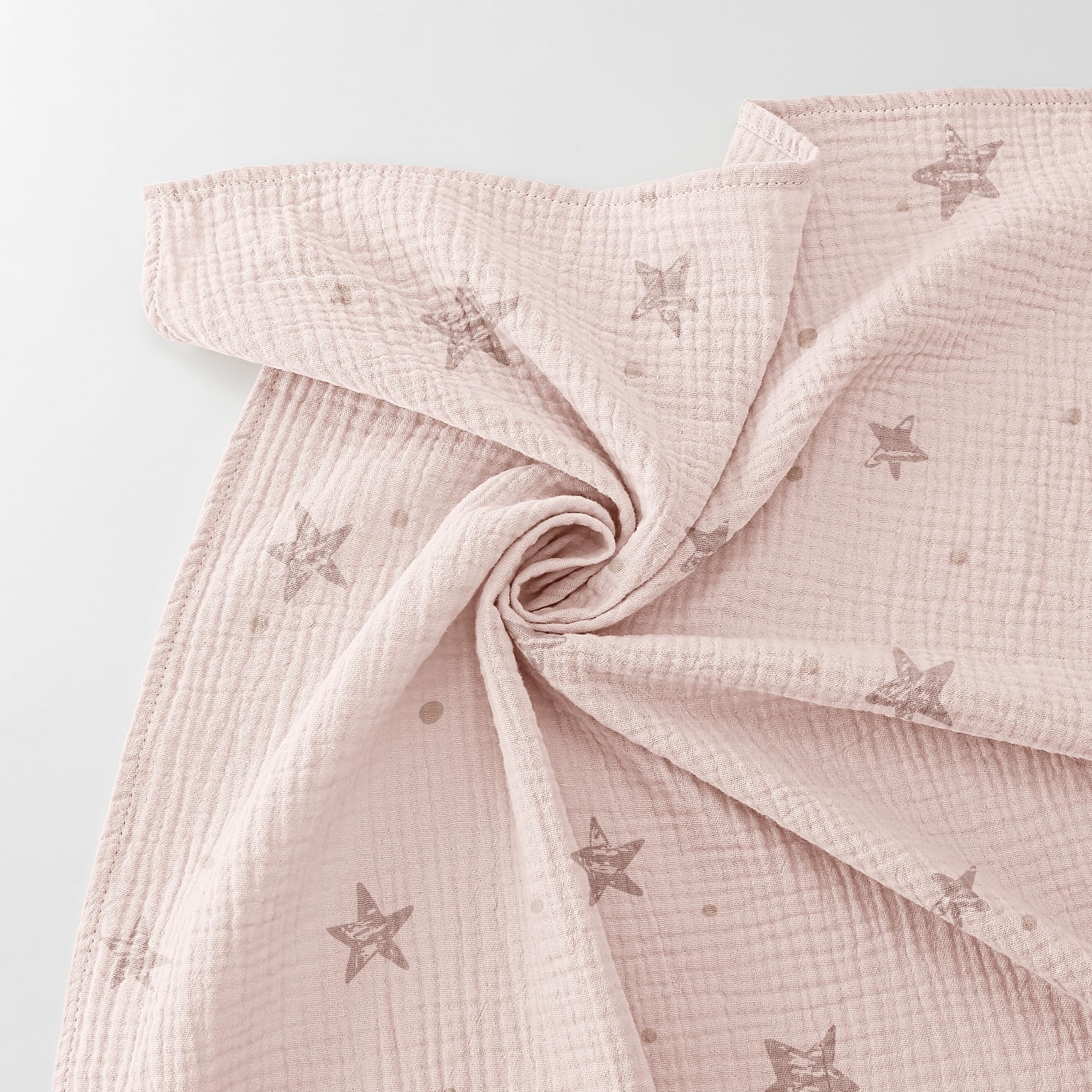 Muslin Swaddle Blankets 100% Cotton Baby Swaddle Cloths 96x100cm - Image 4