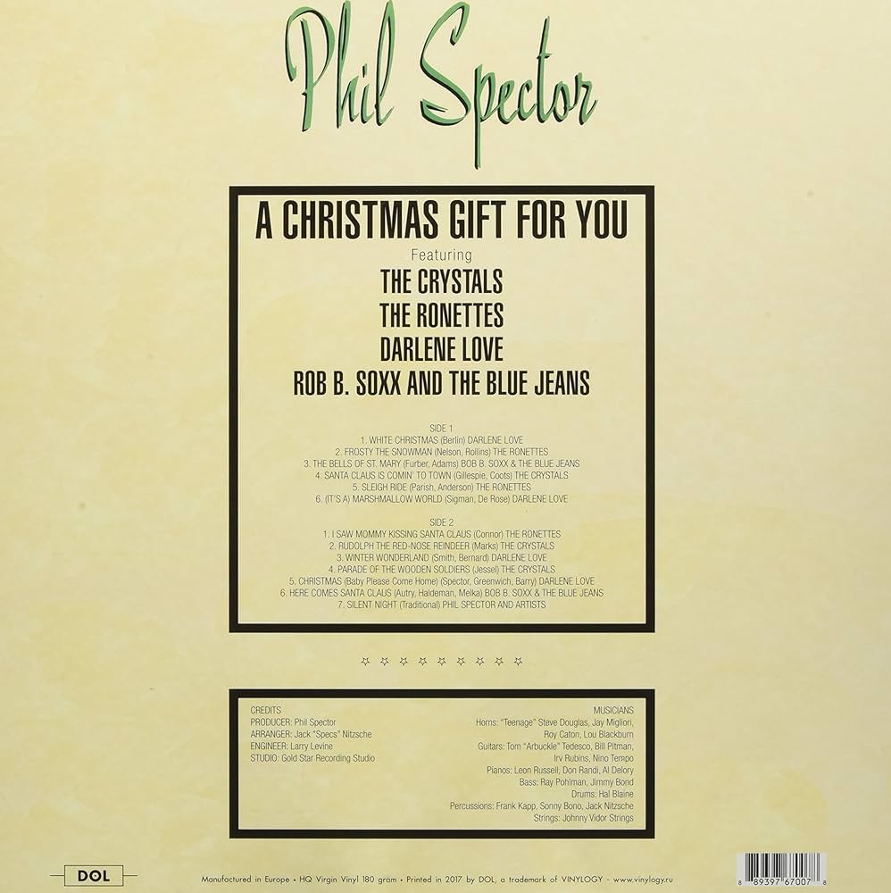 Christmas Gift For You (Vinyl): Phil Spector: Amazon.ca: Music