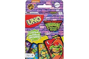 UNO Teenage Mutant Ninja Turtles Mutant Mayhem Family Card Game
