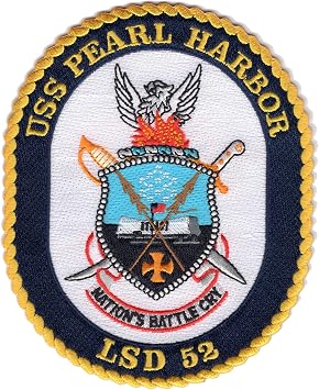 LSD-52 USS Pearl Harbor Collectible Novelty Patch