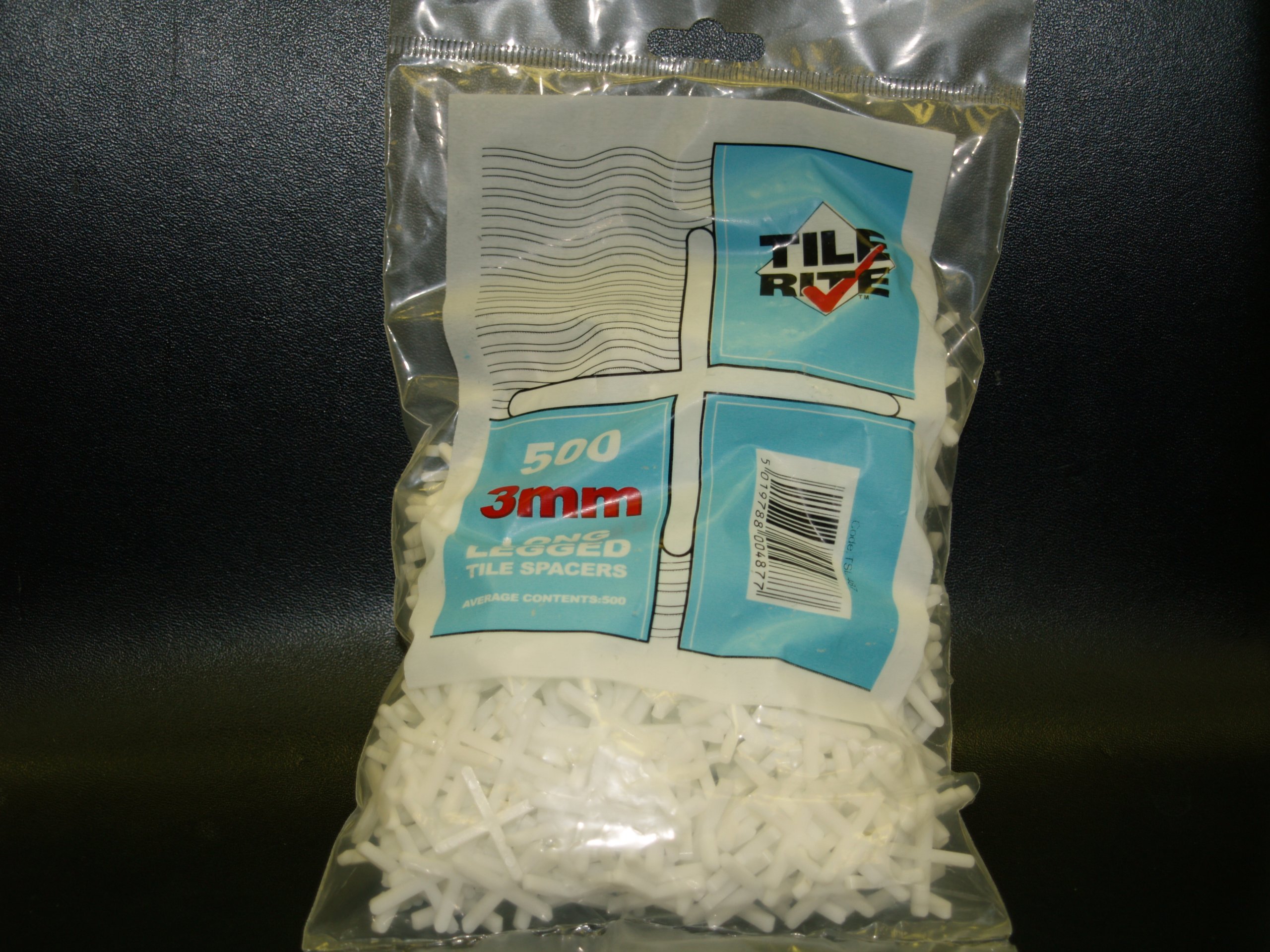 Tile Rite Tilerite Tile Spacers 3Mm 500Pk