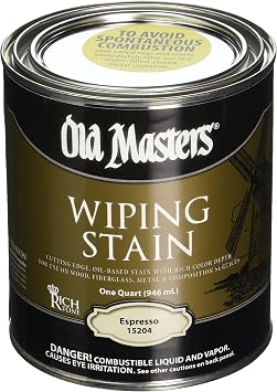 Old Masters 15204 Qt Espresso Wiping Stain 240