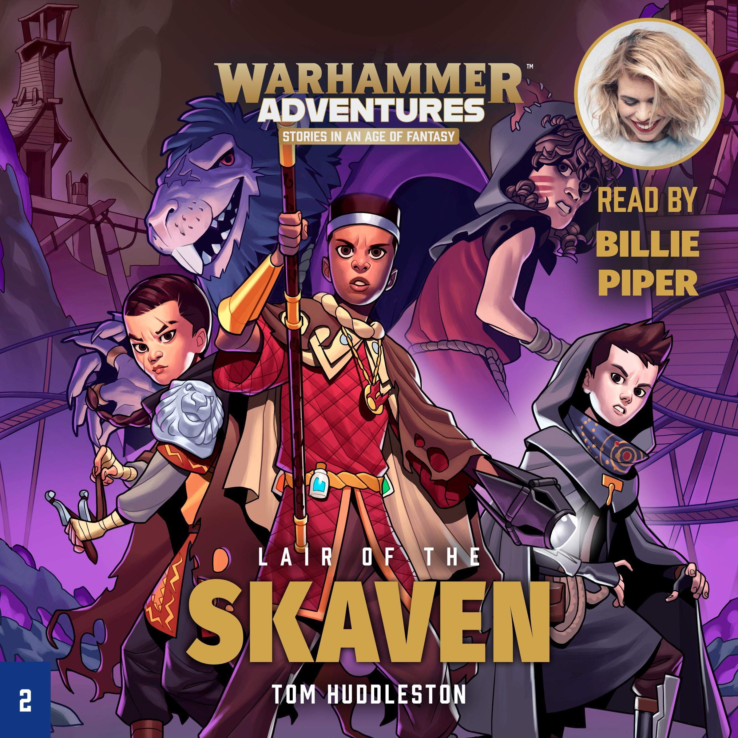 Cover art for Warhammer Adventures: Lair of the Skaven