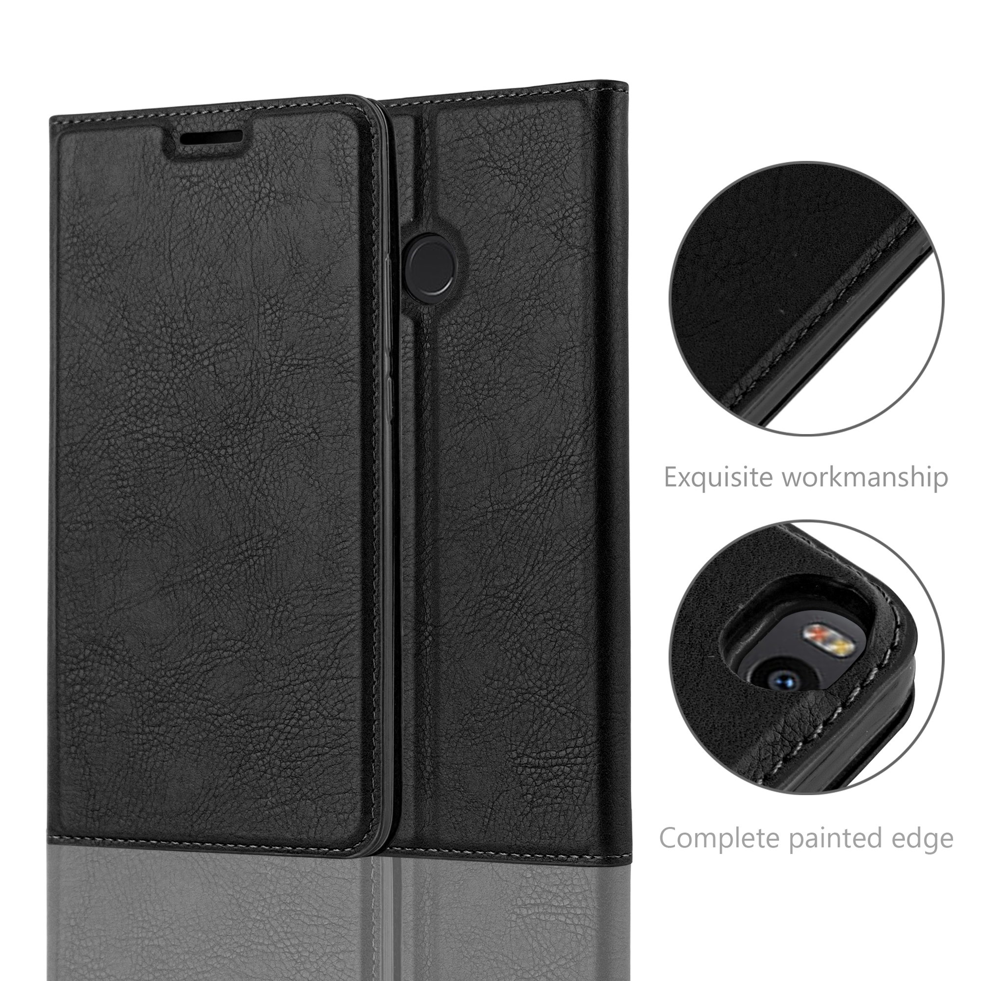 Cadorabo Custodia Libro per Xiaomi MAX 2 in GRIGIO CHIARO MARRONE - con