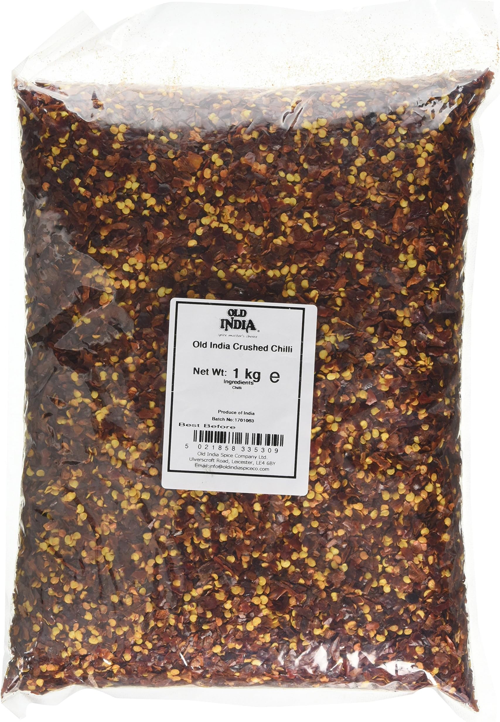 Old India Crushed Chilli 1kg