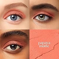 Vista 113 de Julep Sombra de ojos 101 Crème-to-Powder Impermeable Shadow Stick – Snowfall Matte – Larga duración, a prueba de arrugas, sombra de ojos color crema