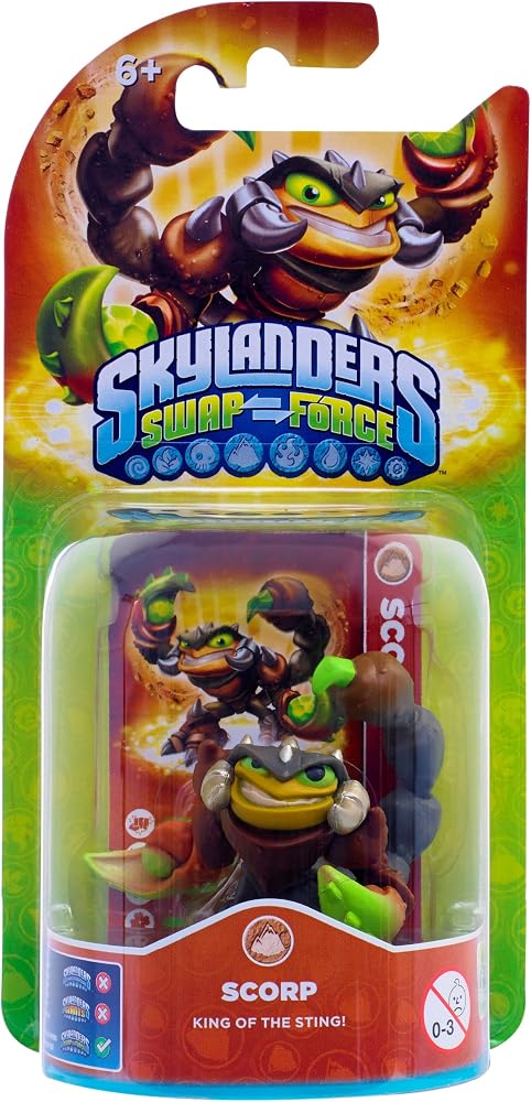 Skylanders Swap Force - Single Character Pack - Scorp (Xbox 360/PS3/Nintendo Wii U/Wii/3DS) — 사진 1
