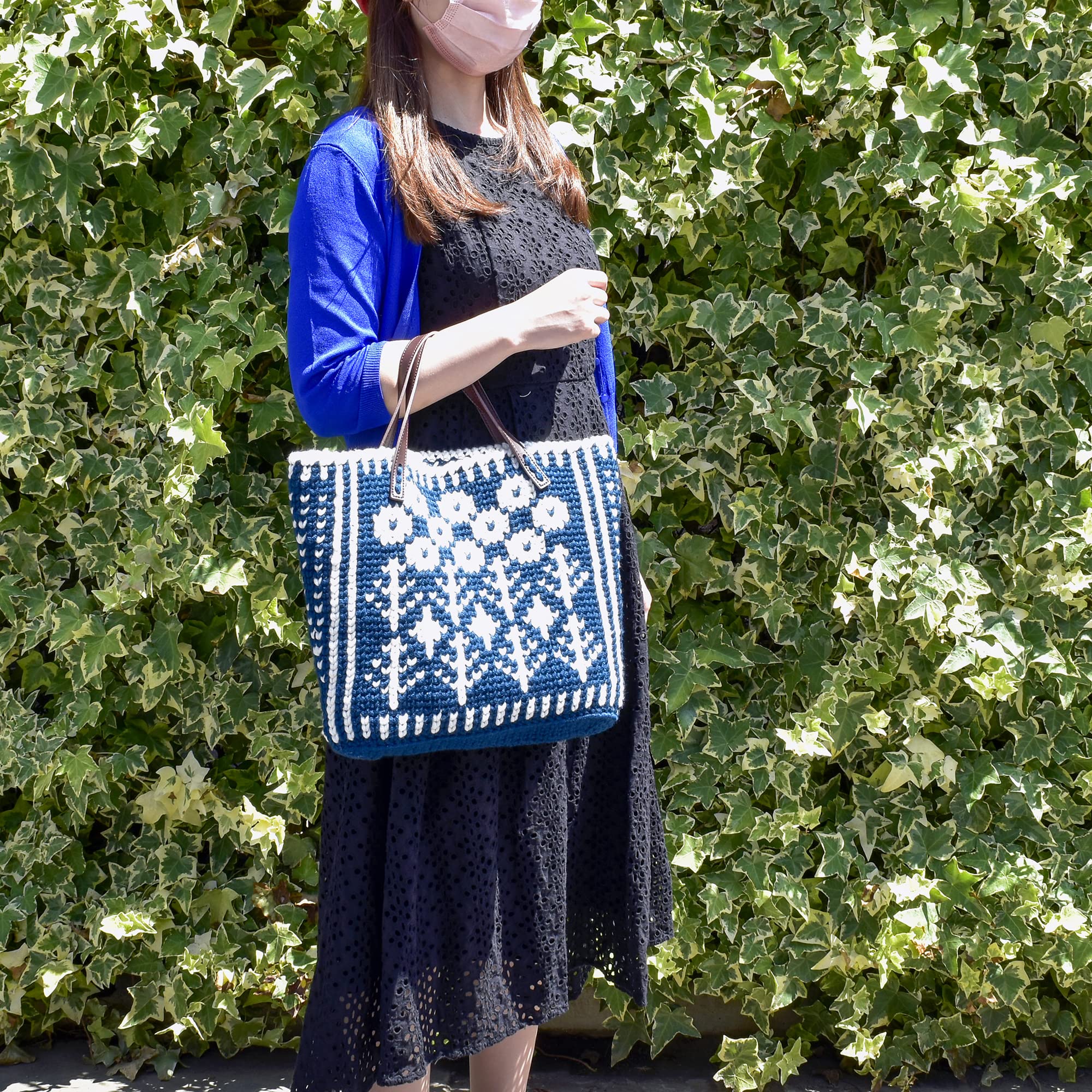 Amazon | NASKA 編み物キット ポンポンマアムのメリ細バッグ Col.2