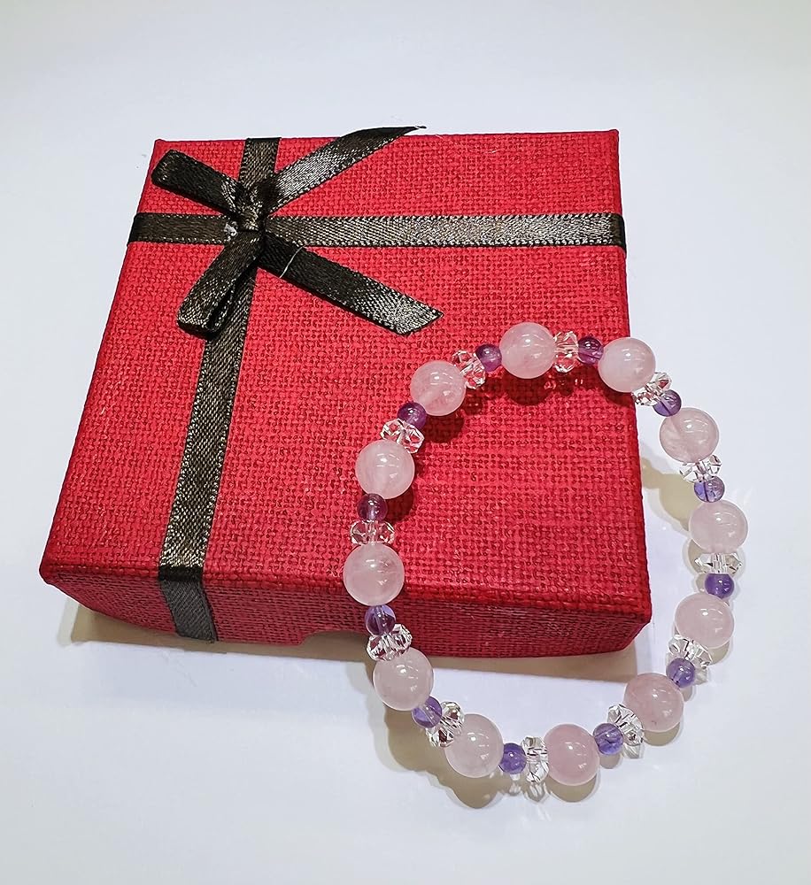 マニカラン クンツァイト ラベンダーアメジスト ローズクォーツ ブレスまとめ売り クンツァイト ラベンダーアメジスト パワーストーンブレスレット