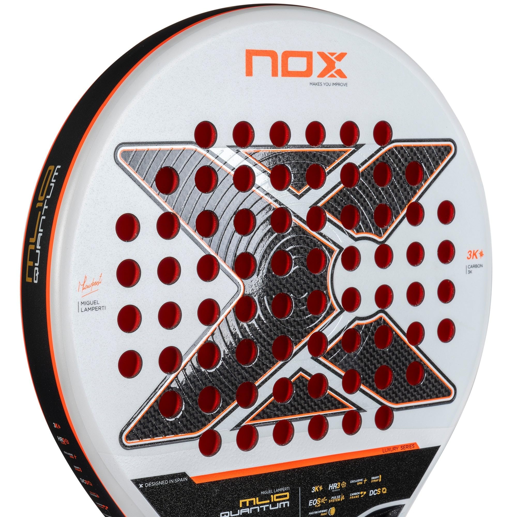 NOX Ml10 Quantum 3k od Miguel Lamperti 2025, rakieta Pádel