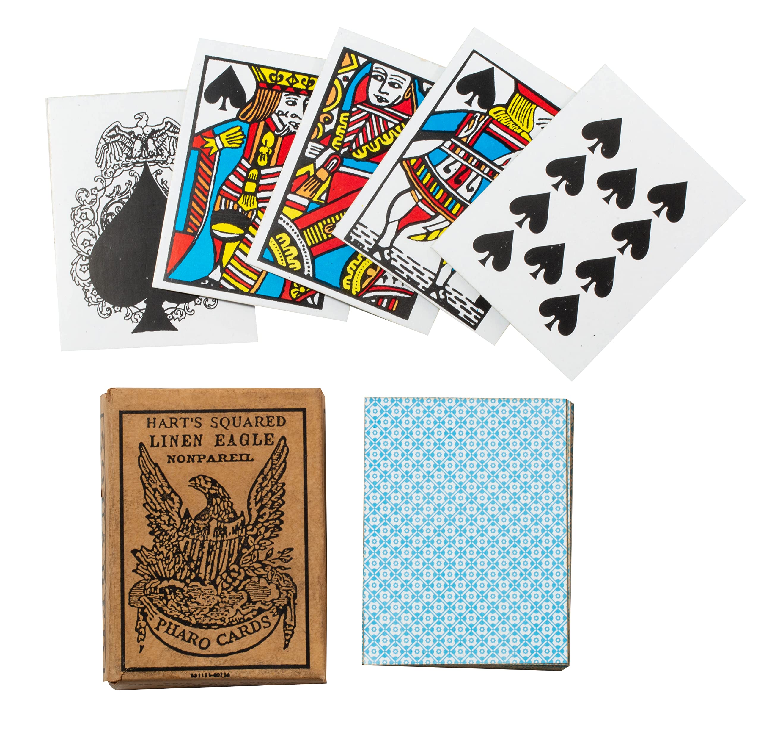 Artisan Owl Vintage Old West Pharaoh Playing Cards - Complete Deck