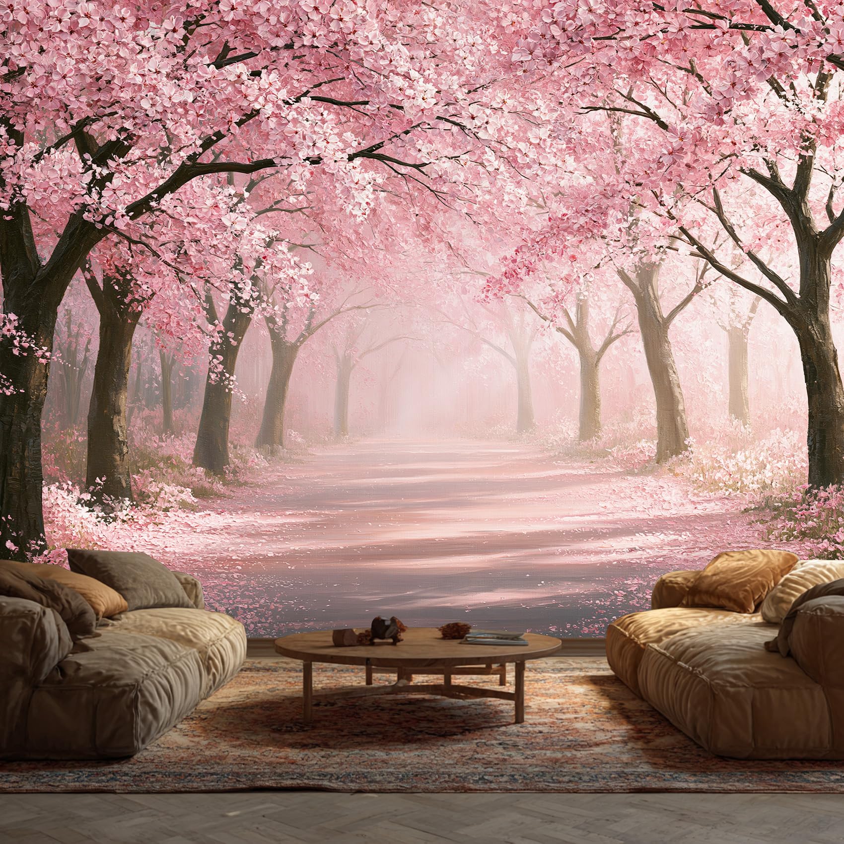 Generic Pink Cherry Blossom Wallpaper Murals — image 1