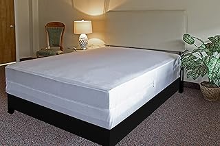 Bed Proof Box Spring Encasement Cover, Zippered Waterproof Protector Against s & s, Twin Size, by Assure Sleep by L'COZEE