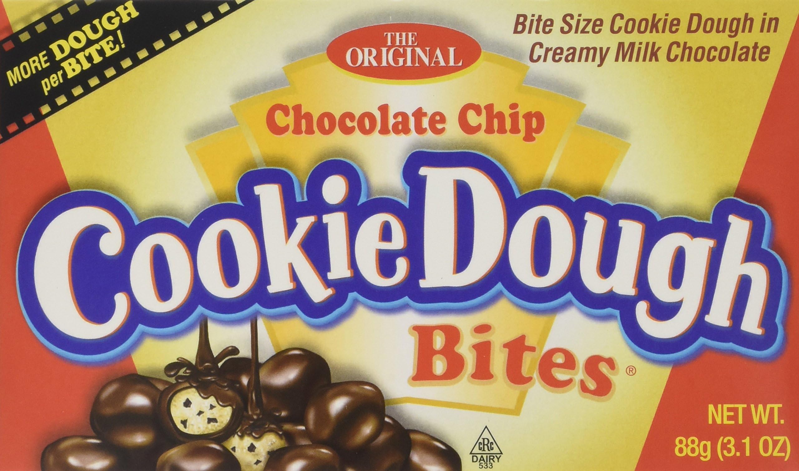 Cookie Dough BitesChoc Chip 88 g (Pack of 4)