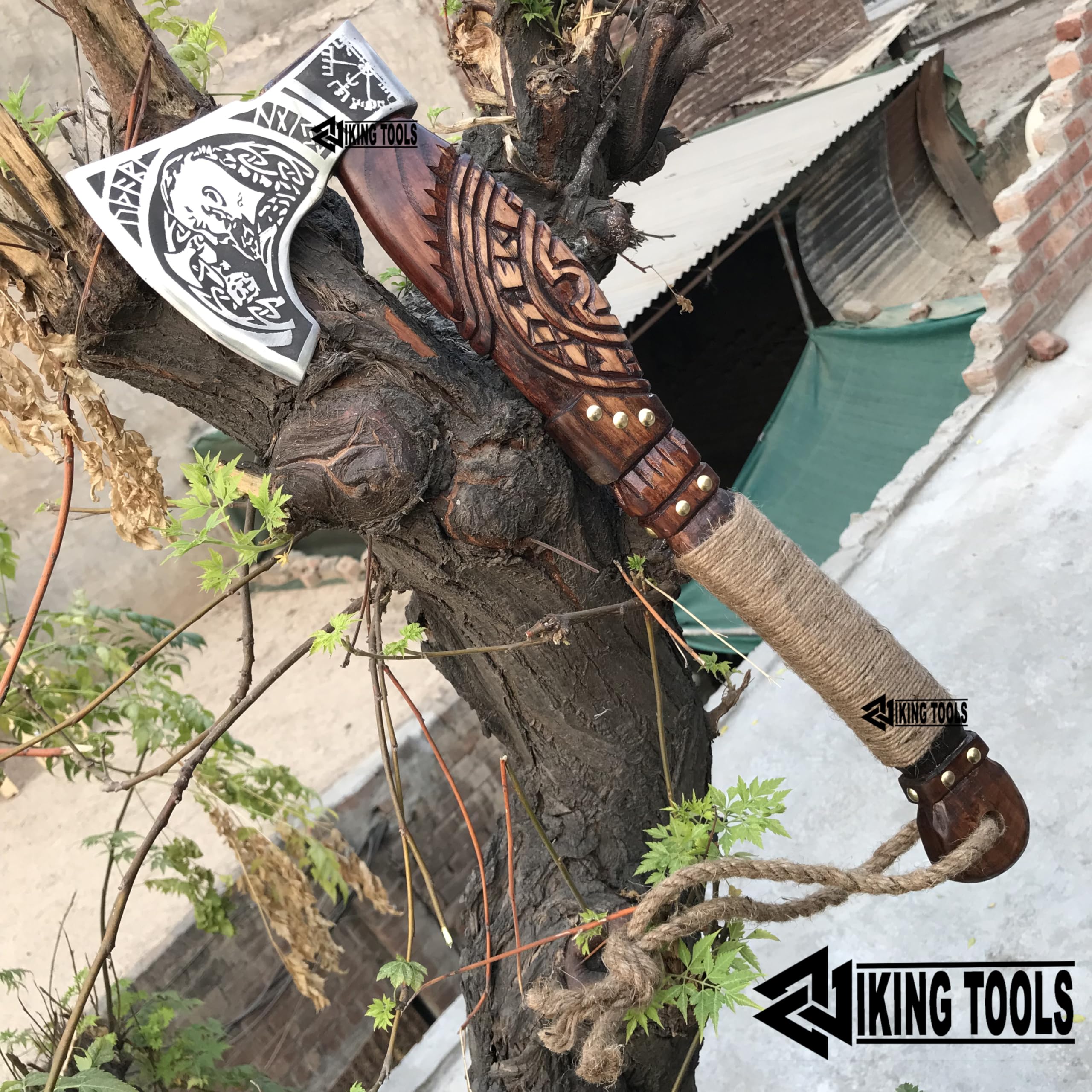 Amazon.com: [Viking Tools] 22”Two Handed Large Berserker Axe