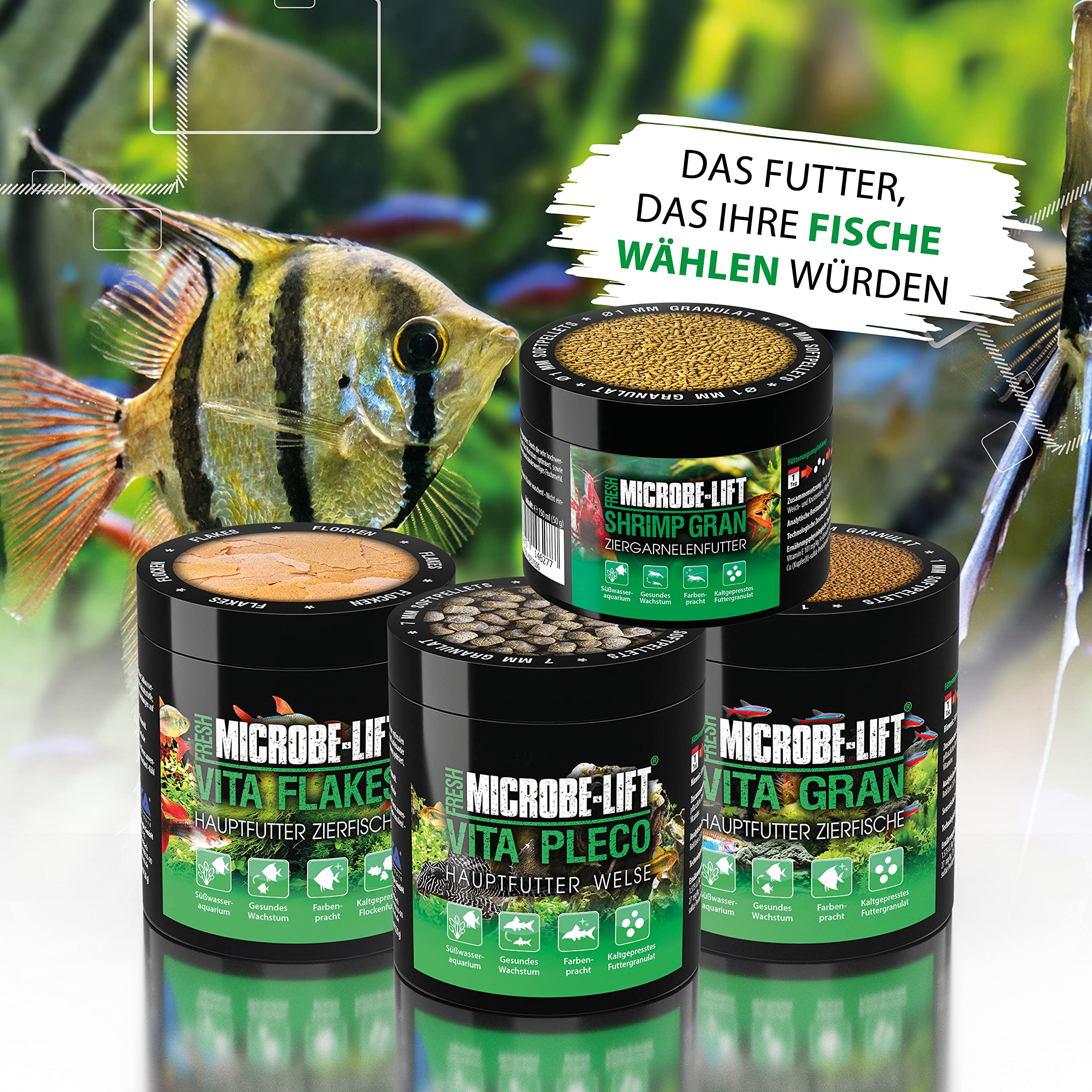 Comida para Peces de Fondo – ARKA Vita Pleco 250 ml / 120 g – gránulo Blando prensado en frío para loricáridos – Potencia Crecimiento, Color y Salud – hundible, digestivo y sin deshacerse