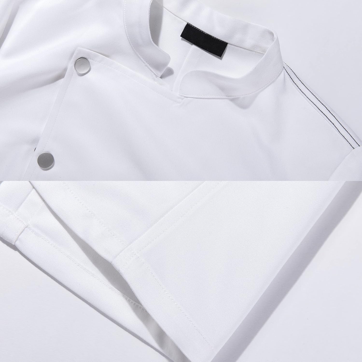 Custom Chef Coat Men's Long Sleeve Classic Chef Jacket Hotel Kitchen Restaurant Chef Uniform