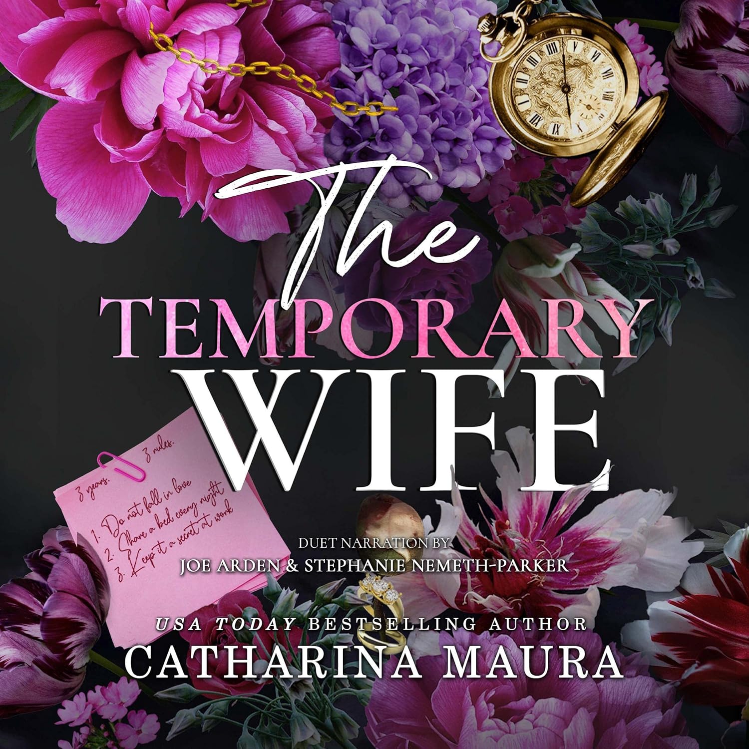 The Temporary Wife Audiobook: Luca & Valentina Windsors Romance by Catharina Maura | Duet Narration, #1 Bestseller, 4.4 Stars