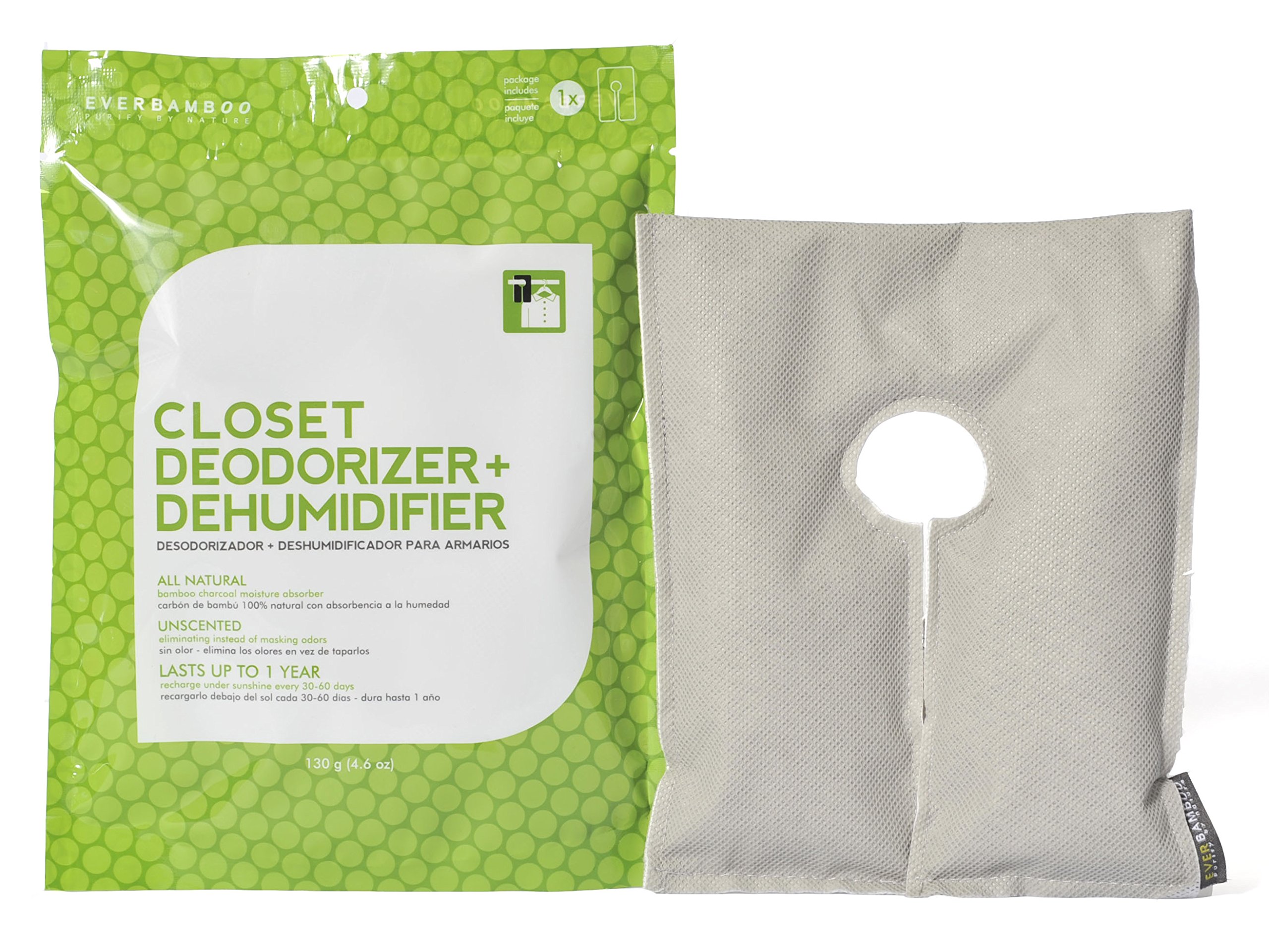 Ever Bamboocloset Deodorizer, 4.6 Ounce