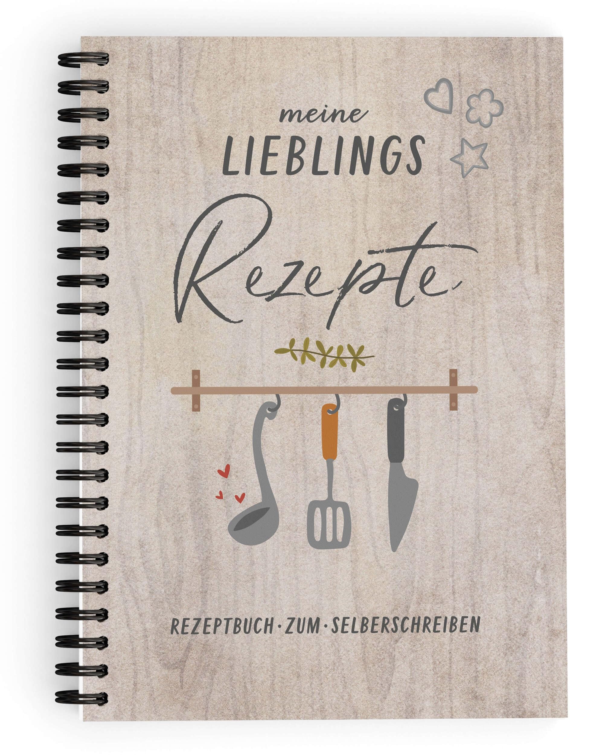 KuschelICH Rezeptbuch Zum Selberschreiben Rezeptbuch Produktbeschreibung