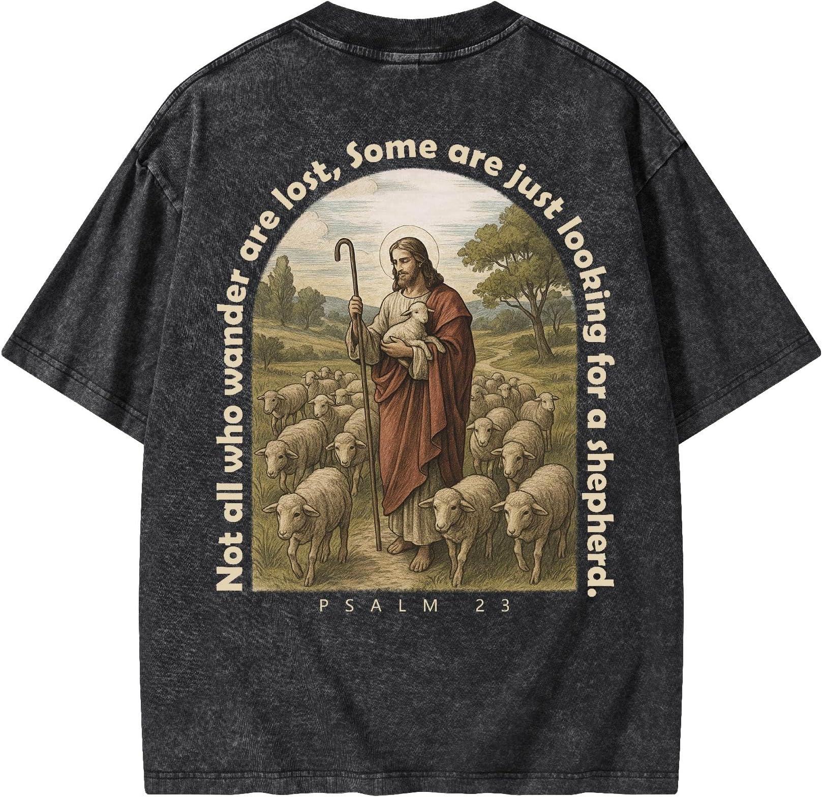 Graphic Tees Summer Novelty Women Men Cotton Oversized Broken Heart with Cross Christian Washed T-Shirt