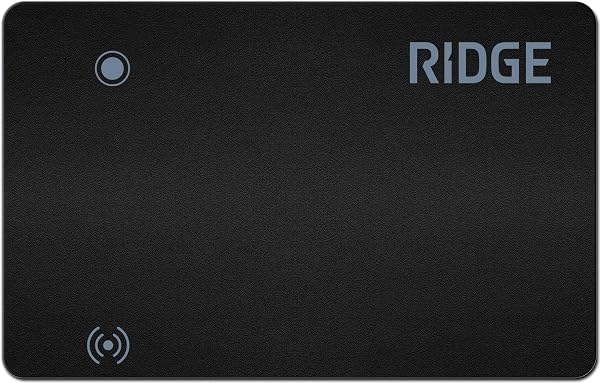 Ridge Wallet Tracker Card Compatible with Apple Find my, Slim Tracking Card…