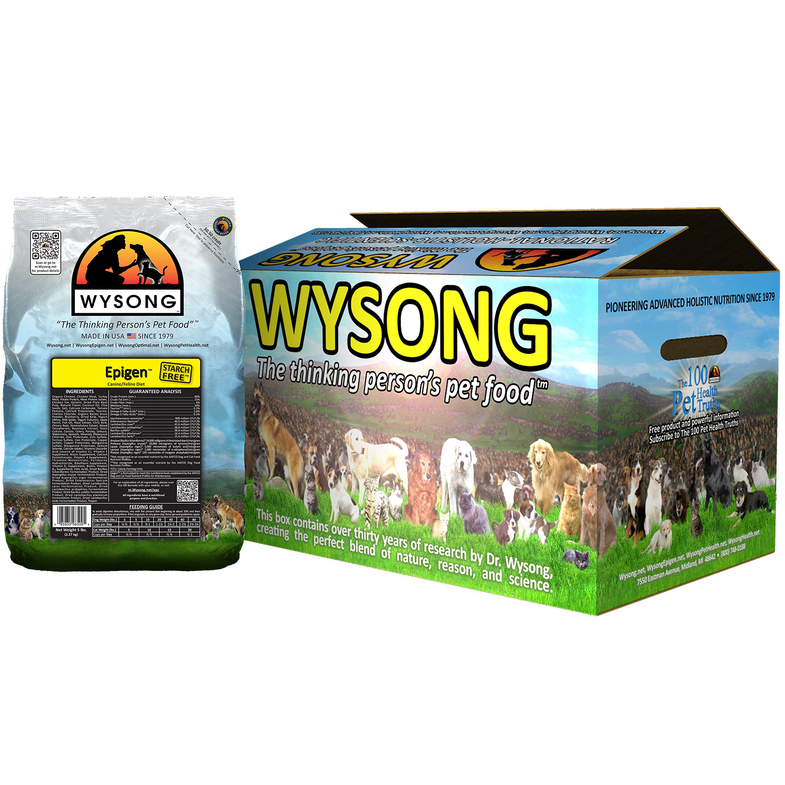 Epigen Starch Free Canine/Feline Dry Formula - Dog/Cat Food