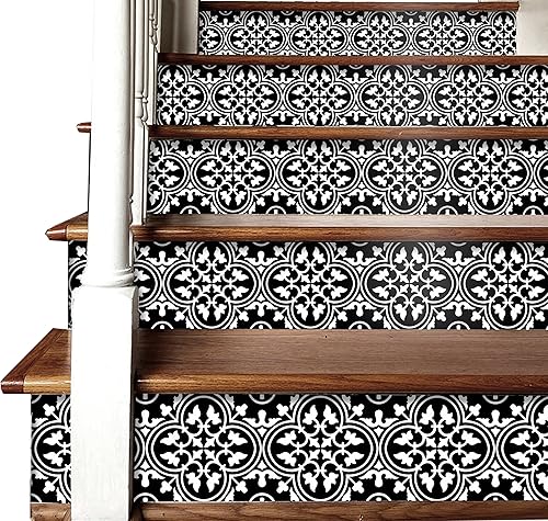 Miniatura 4 de Bleucoin Kasba - Adhesivos de azulejos para azulejos de cocina y baño, impermeables, extraíbles, ecológicas, calcomanías de vinilo para bricolaje,