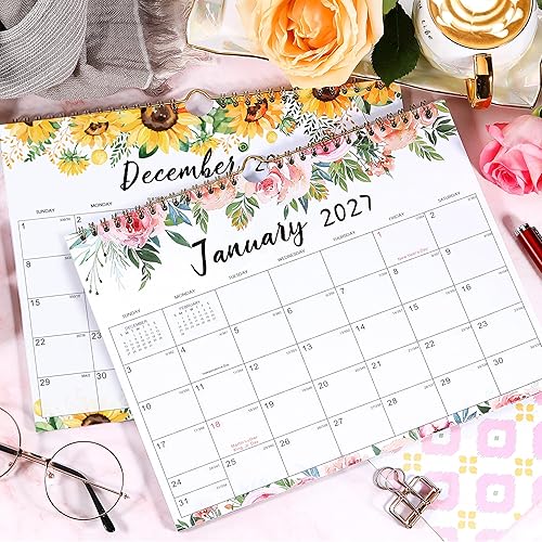 Miniatura 2 de Calendario 2026  enero 2026  diciembre 2026, calendario de pared 2026, 11 x 8.5 pulgadas, calendario de pared de 12 meses, bloques de escritura,