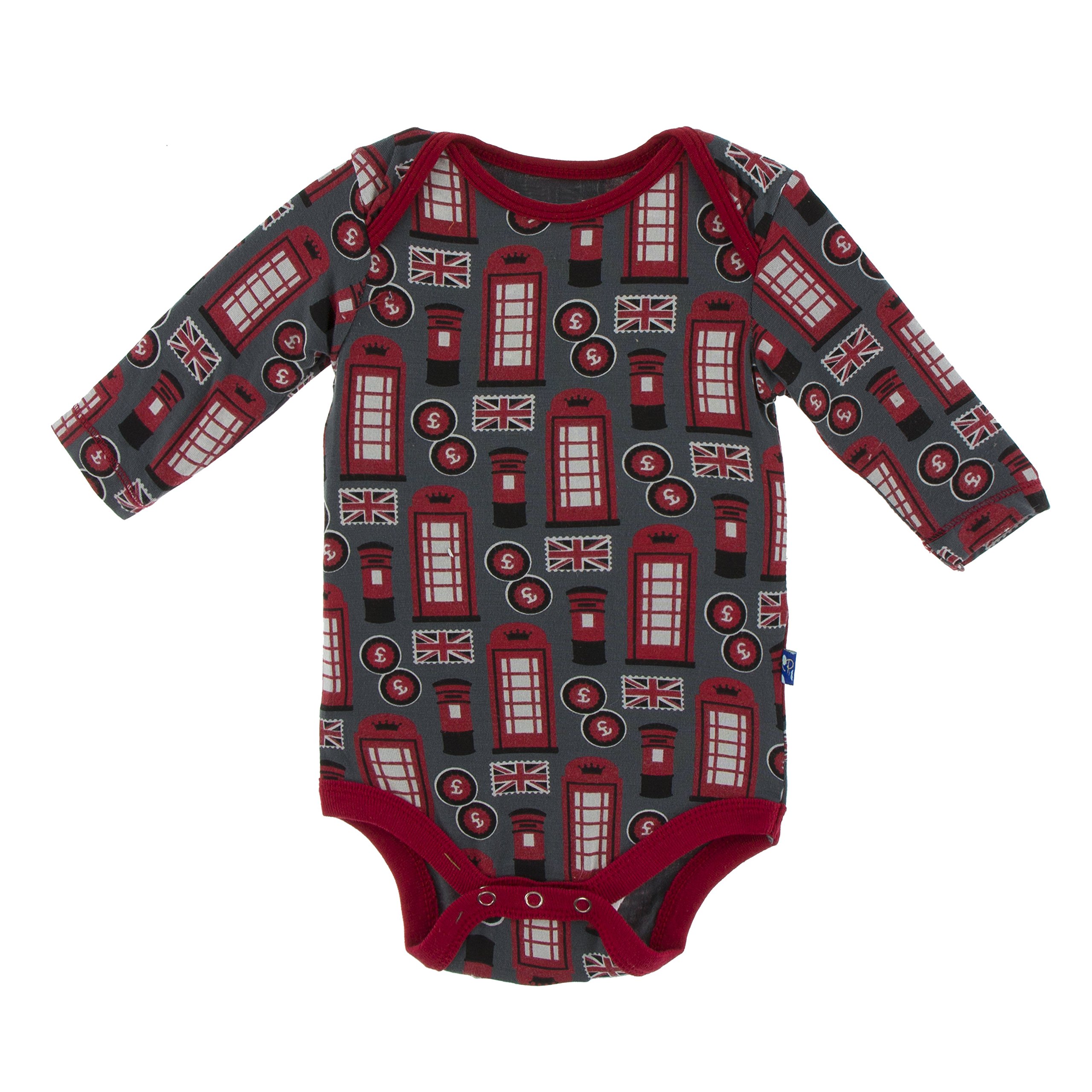 KicKee Pants Little Boys Print Long Sleeve One Piece