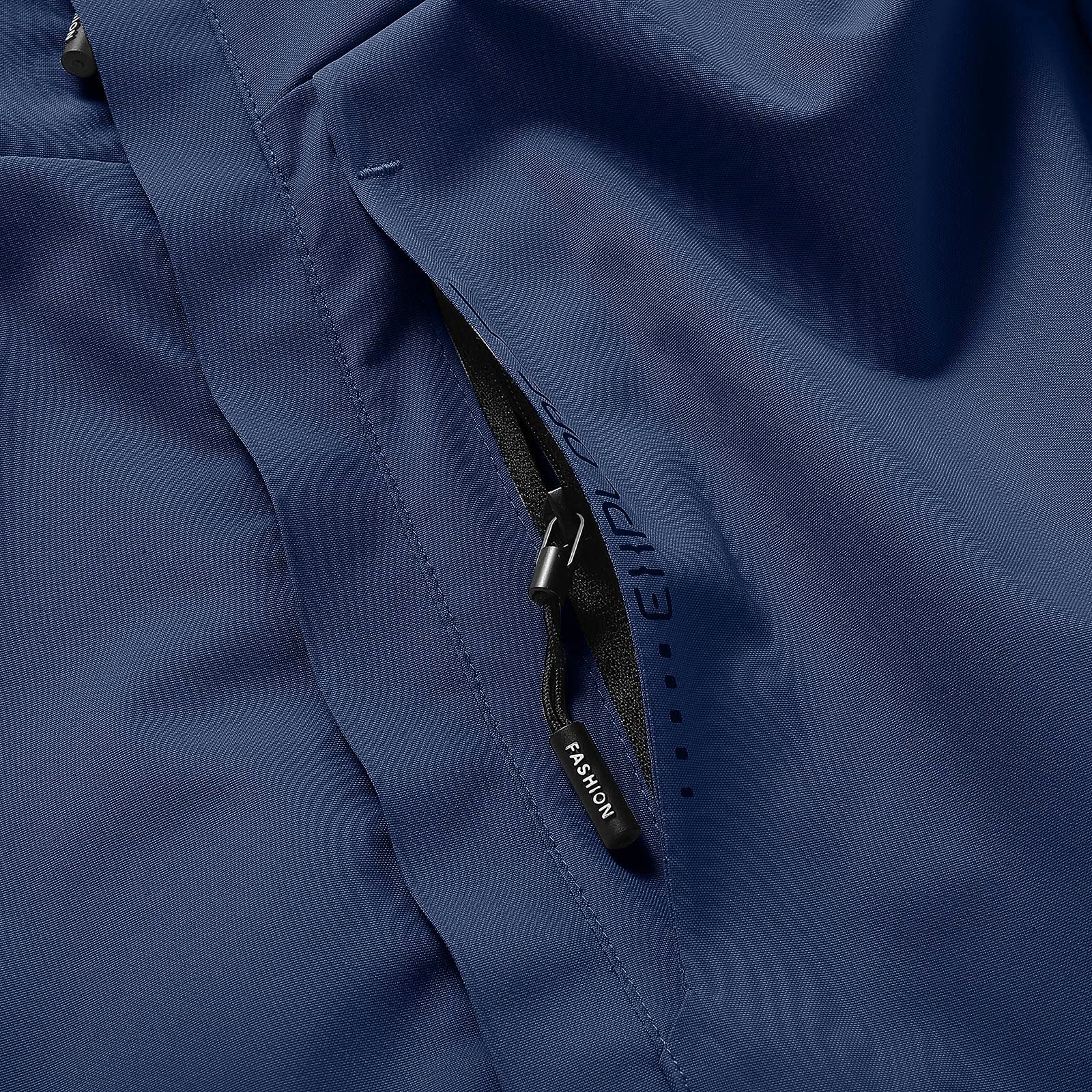 Generisch Cortavientos para hombre con desmontable, impermeable, transpirable, para senderismo, ocio