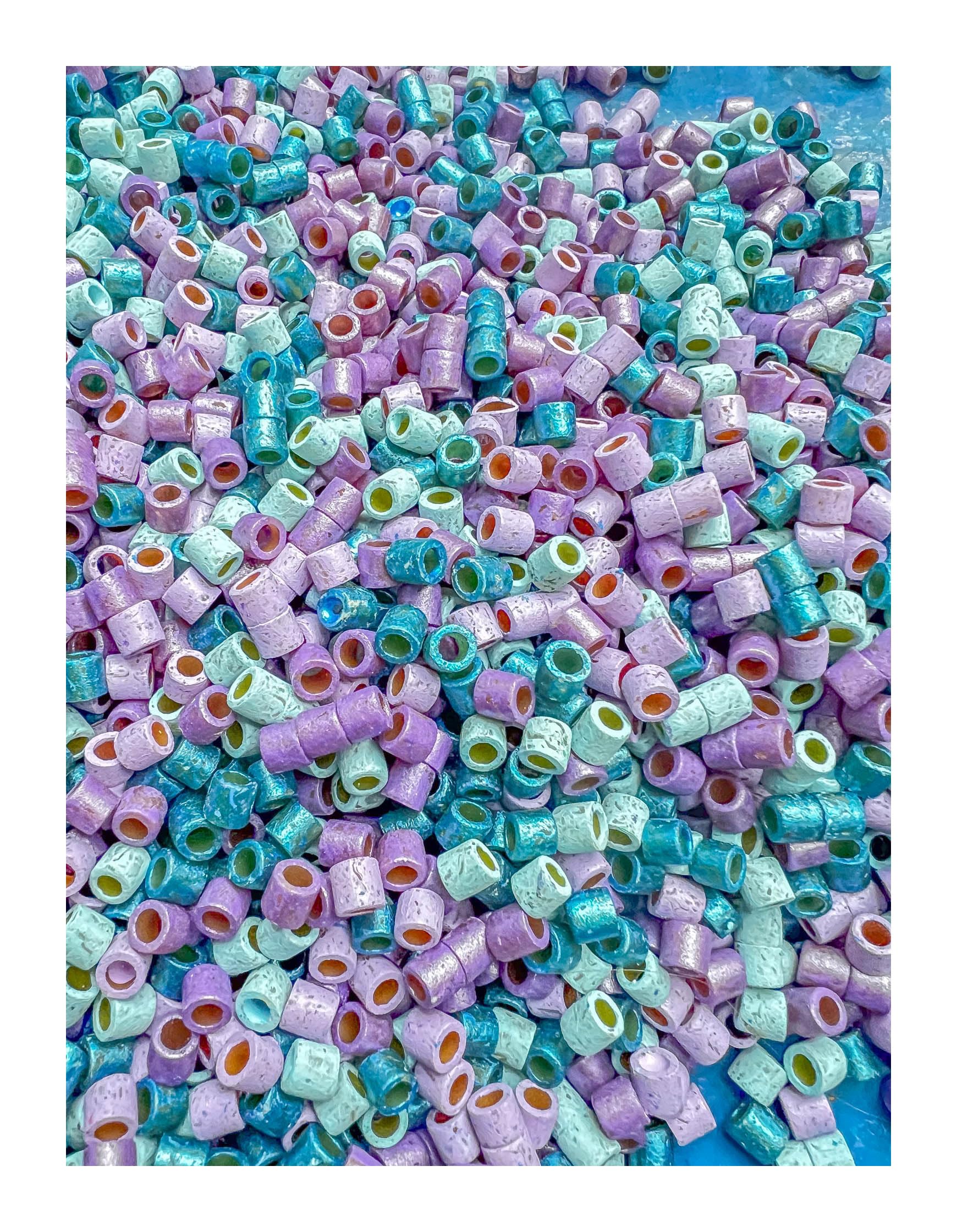 2 Cups of Frozen Themed Ditalini Pasta Sensory Bin Filler for Sensory Table