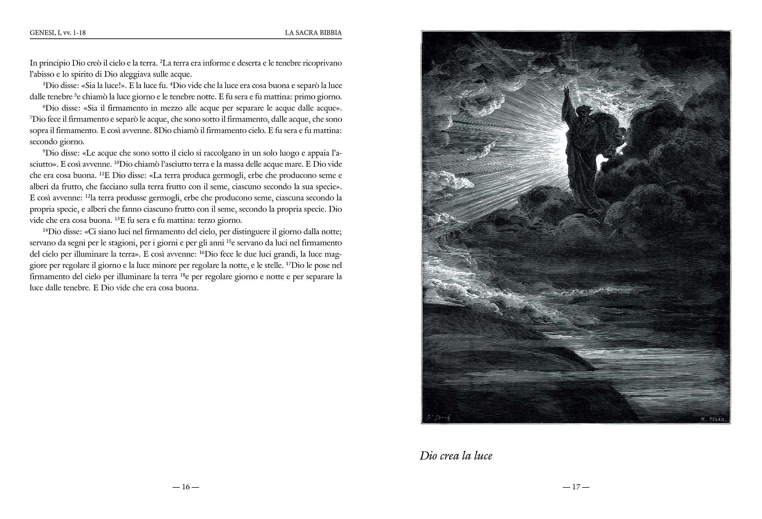 La sacra Bibbia. Ediz. illustrata