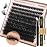 Thick Eyelash Extension Kit Volume Lash Clusters Kit 10-18mm Individual Lashes Clusters 100D DIY Lash Extension Kit 200pcs Clusters Lash with Bond and Remover Lash Applicator by Focipeysa