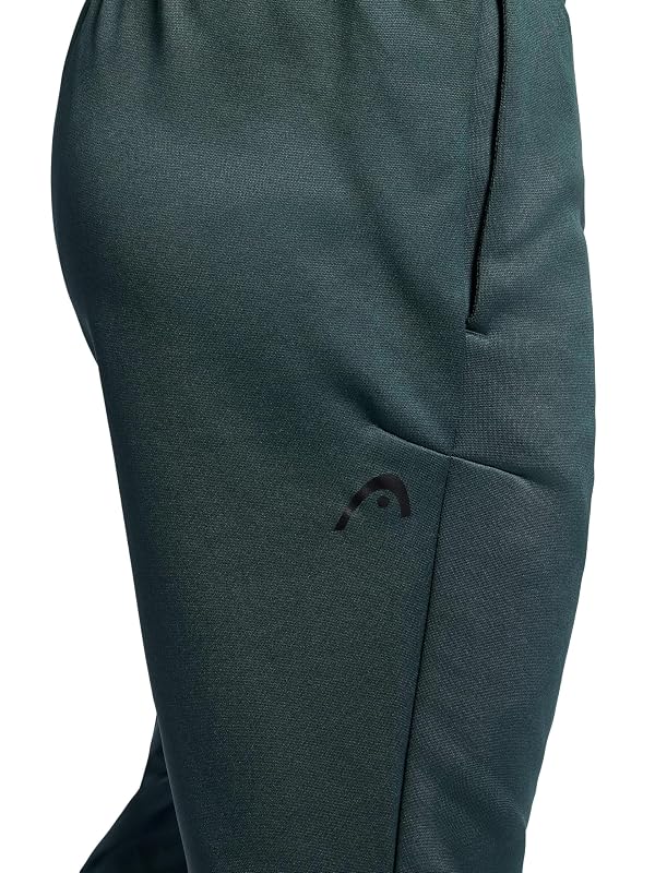 HEAD Men’s Strike Jogger, Standard Fit, Midweight Fleece Material, Green Gables, Small by HEAD - Used condition - Image 7