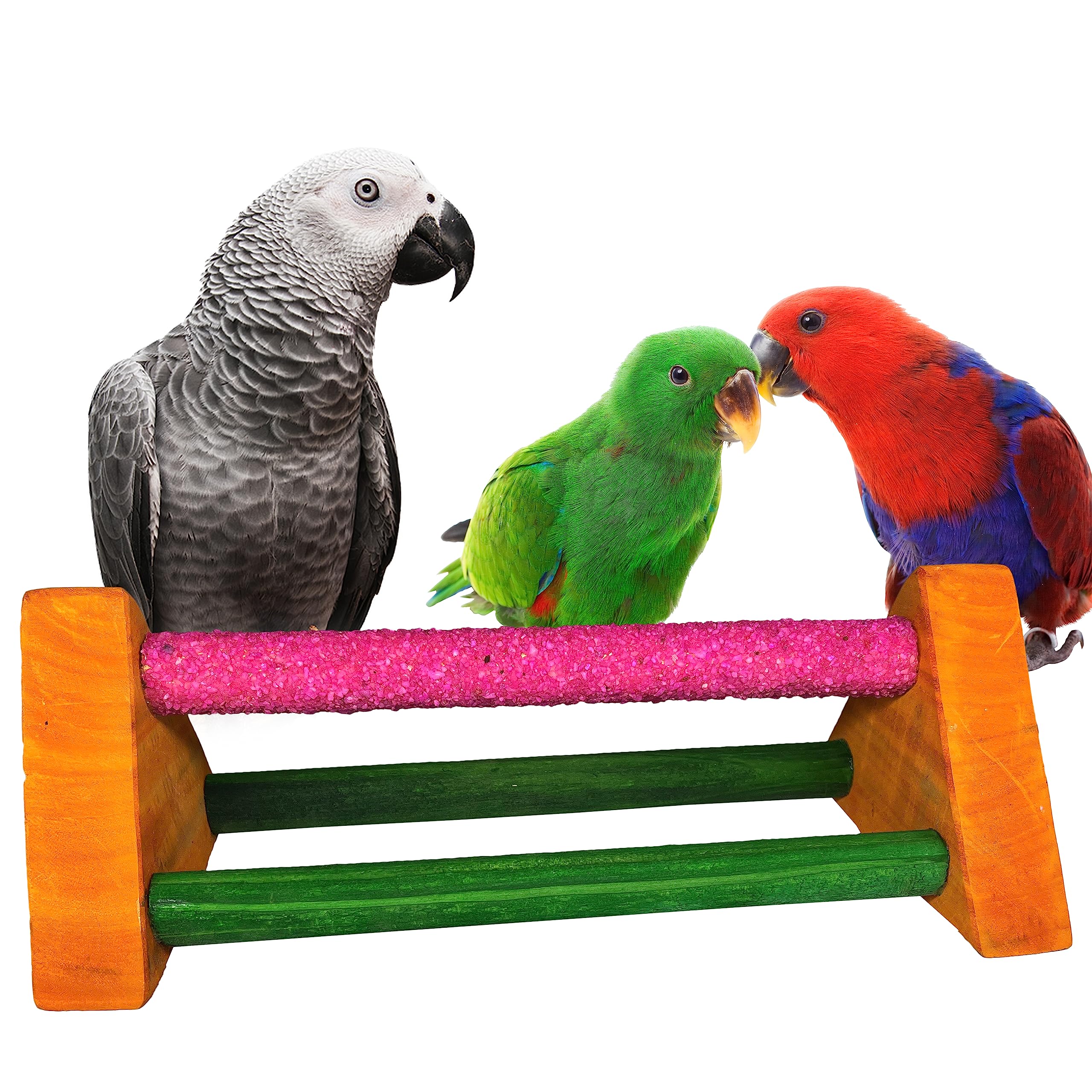 Congo® 11X5 inch Triangle Sand Perch Stand for Birds Nail Grinding and Sitting for Budgies, Lovebirds, Cockatiels, Conure, Amazon, African Grey, Senegal and Other Birds (B0BMG8SSVV) Amazon Price History, Amazon Price Tracker