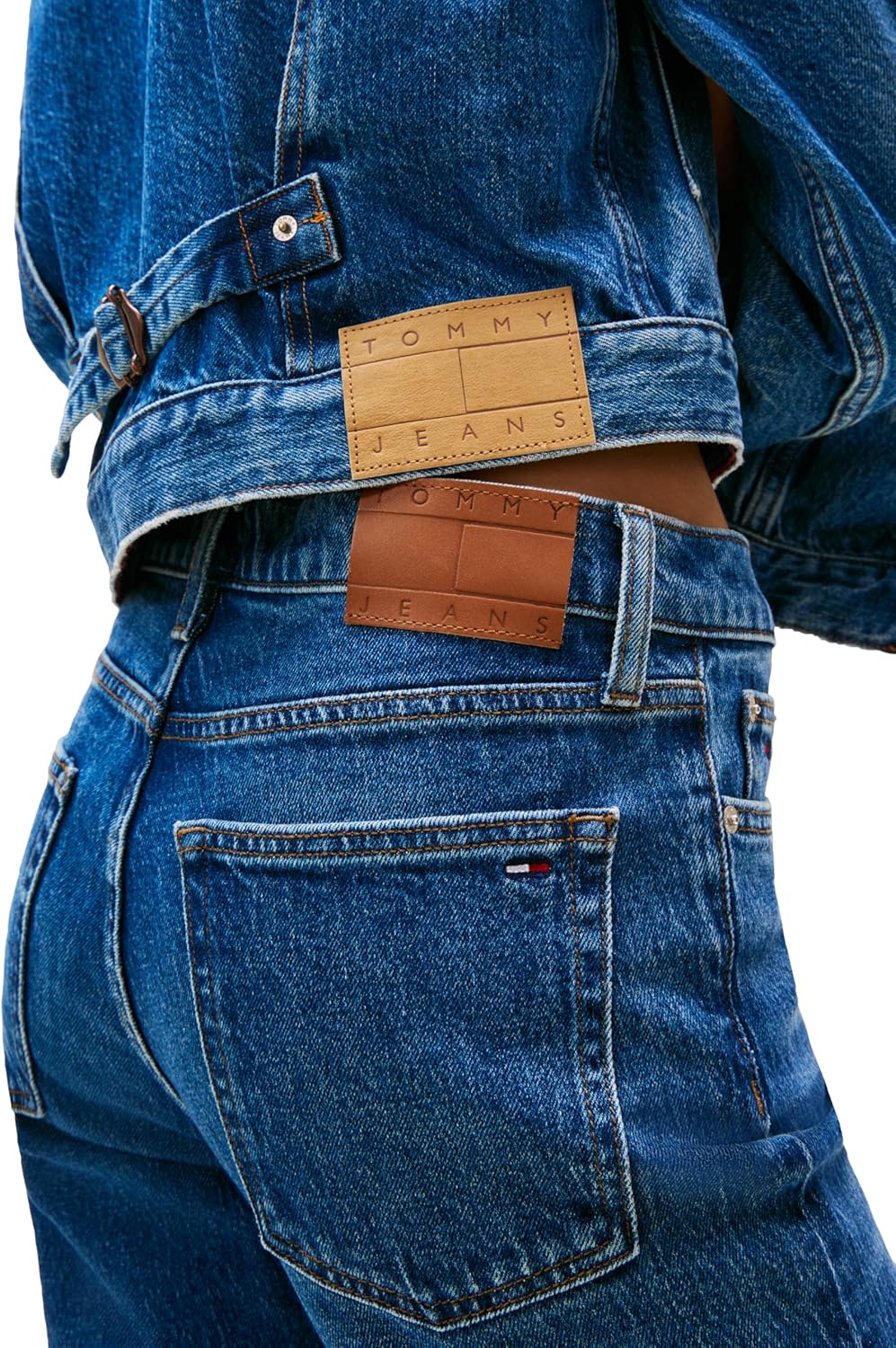 Tommy Jeans Womens Cleo Mid Rise Bootcut Jeans - Image 2