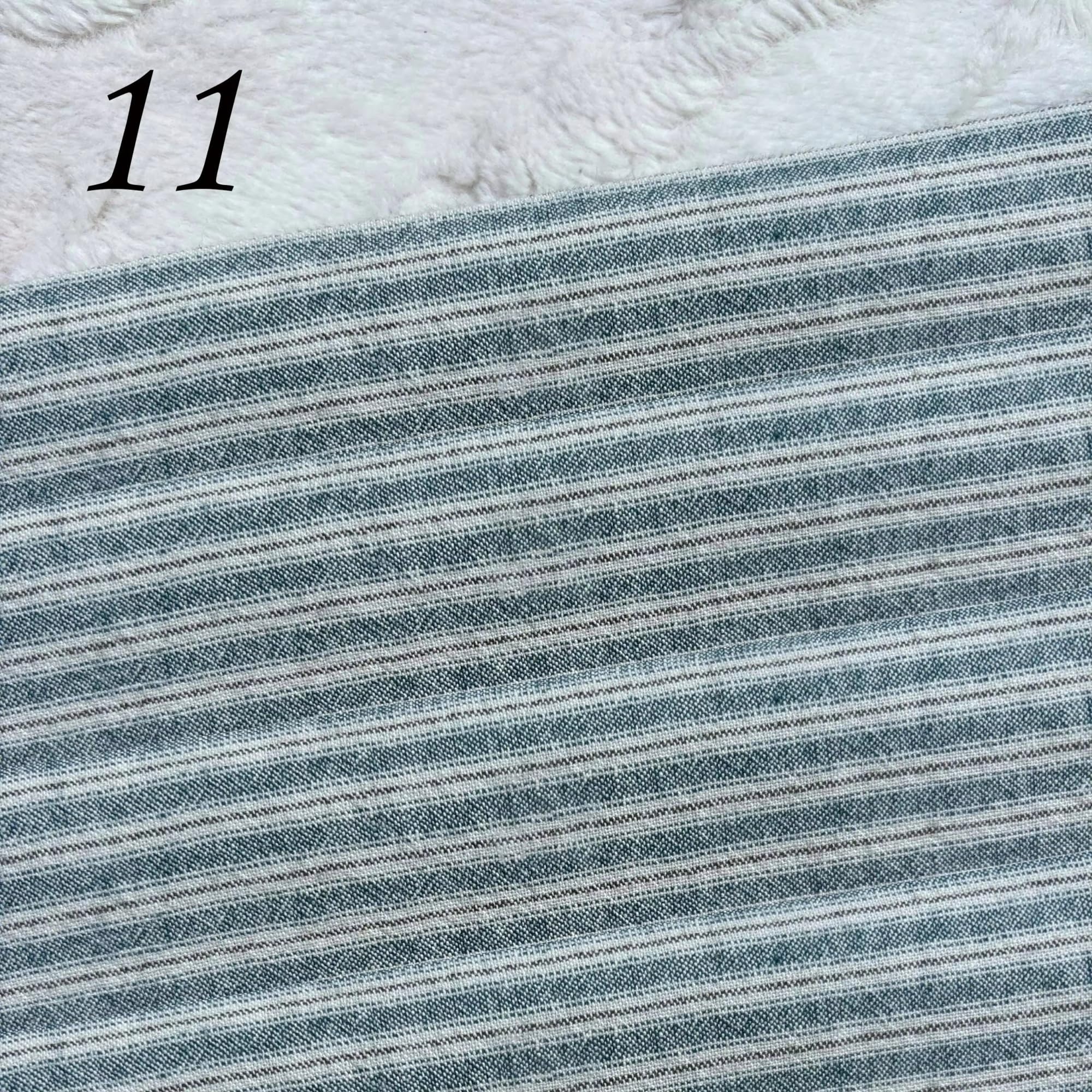 Tkanina w paski, 13 kolorów, japońska tkanina barwiona przędzą, DIY, ręcznie robiona, patchworkowa, 100% bawełna, tkanina do szycia, Vivi2425, 100 x 70 cm