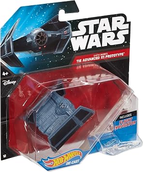 Hot Wheels Star Wars Starship Tie Fighter Advanced X1 Vehicle