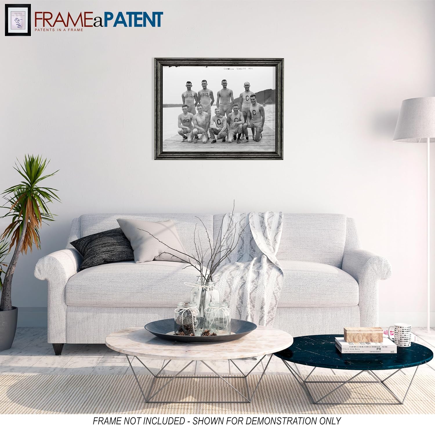 Cornell Varsity Team, 1911 Photograph - Historical Artwork from 1911 - (18" x 24") - Matte