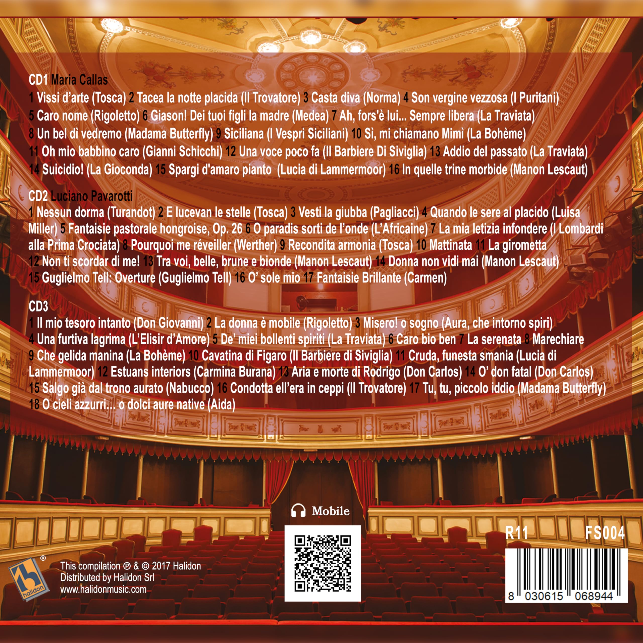 Image secondaire de 50 Arias Opéra, Maria Callas, Pavarotti, Traviata, Il Barbiere Di Siviglia, Tosca, Carmen, Théâtre, Musique d'opéra, Musique cla