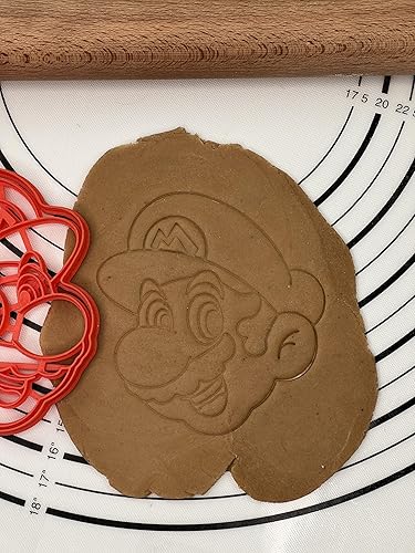 Miniatura 6 de Cortador de galletas Mario y molde producido por 3D Kitchen Art