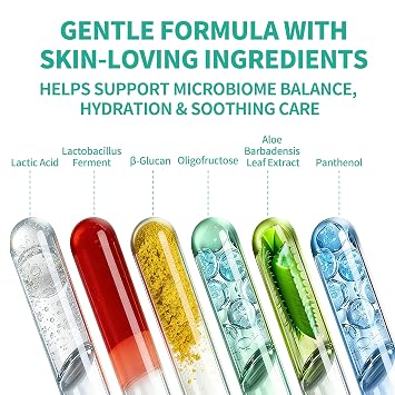 Wash | Intimate Cleanser for Women & Men, pH-Balanced Aloe Vera Formula with Prebiotic Complex & Fermented Ingredients, Ultra-Gentle Daily Care for Sensitive Skin 6.76 Fl Oz (Two Pack)
