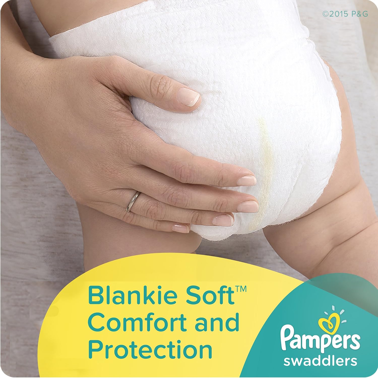 Pampers Swaddlers Diapers Newborn Size 1 (8-14 lb), 35 Count, Jumbo